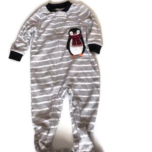 Christmas Penguin Baby onesie